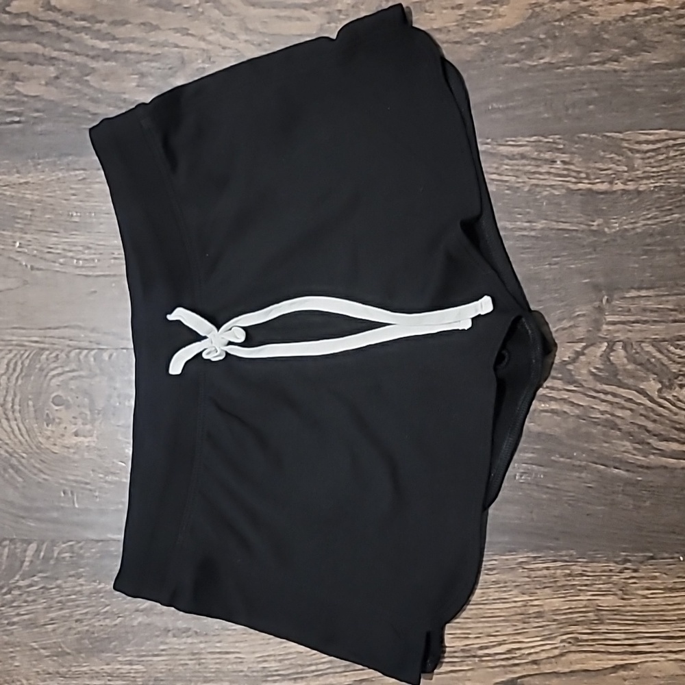 Old Navy Shorts Black Knit Relaxed Fit Drawstring  Pull On Sz S